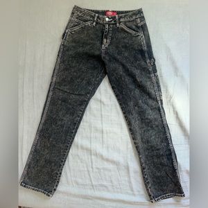 Dickies jeans, size 26, black!